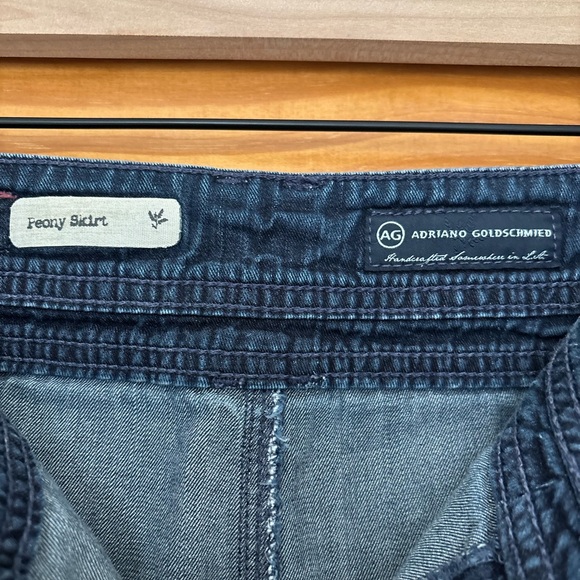 AG Adriano Goldschmied Peony Denim Skirt - Picture 4 of 6